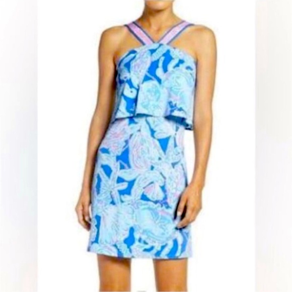 Lilly Pulitzer Dresses & Skirts - Lilly Pulitzer Shay into the blue dress Xs